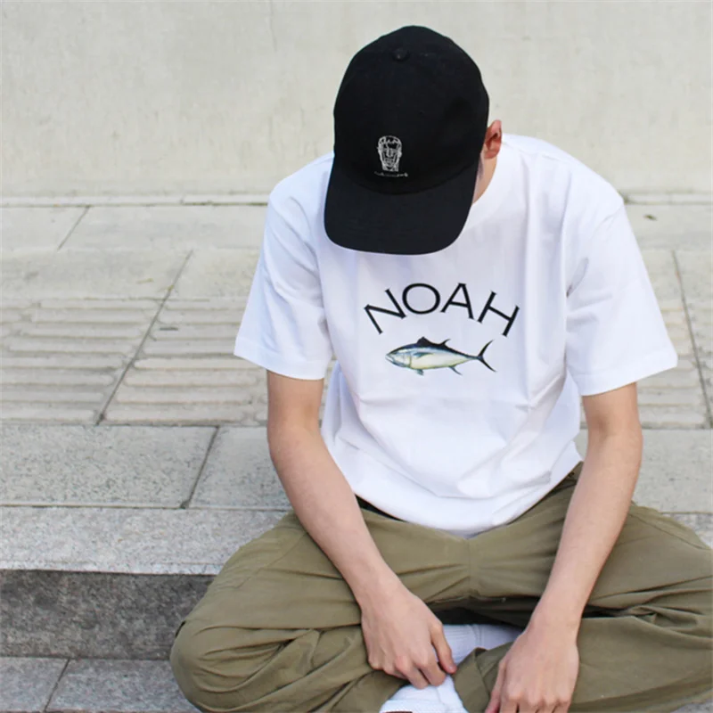 

NOAH 17AW TUNA TEE Japan Limited High-Quality Cotton Short-Sleeved T-shirt