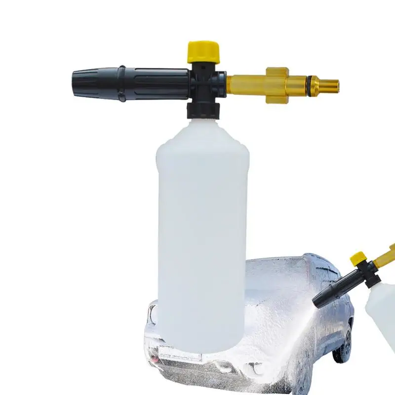 

Foam Sprayer 34oz Foaming Pump Pressure Snow Foam Sprayer Water Sprayer Hand Pressurized Soap Sprayer Manual Foam Cannon Car