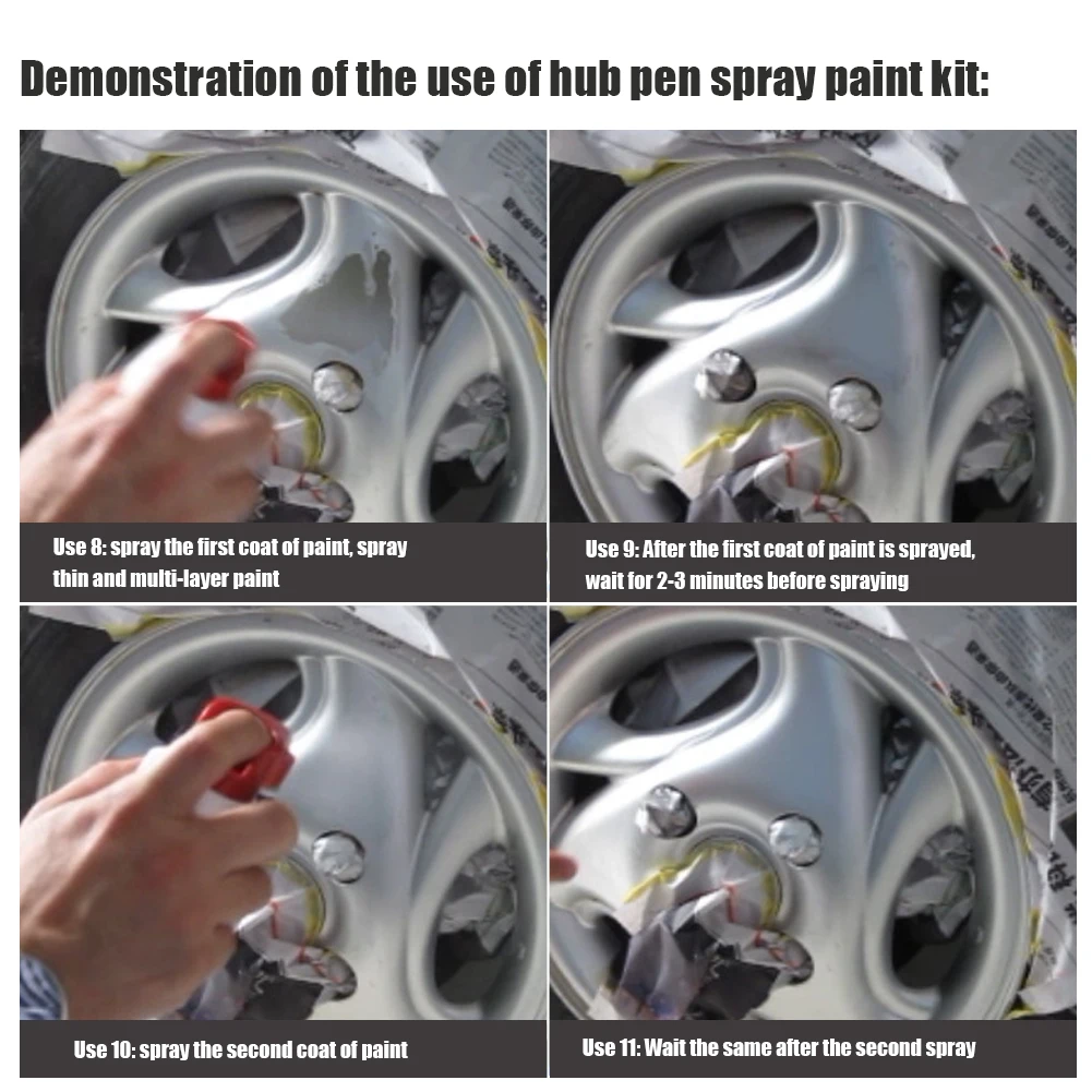 Ручка для ремонта царапин на ступице автомобильного колеса из алюминиевого