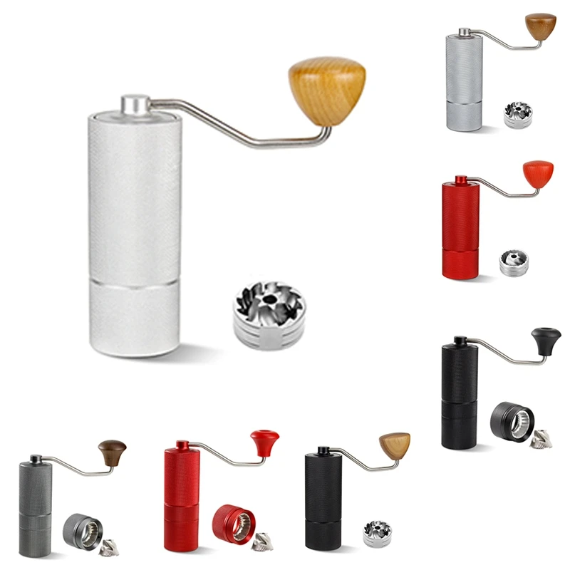 

Manual Coffee Grinder Capacity Hand Adjustable Steel Core Burr For Kitchen