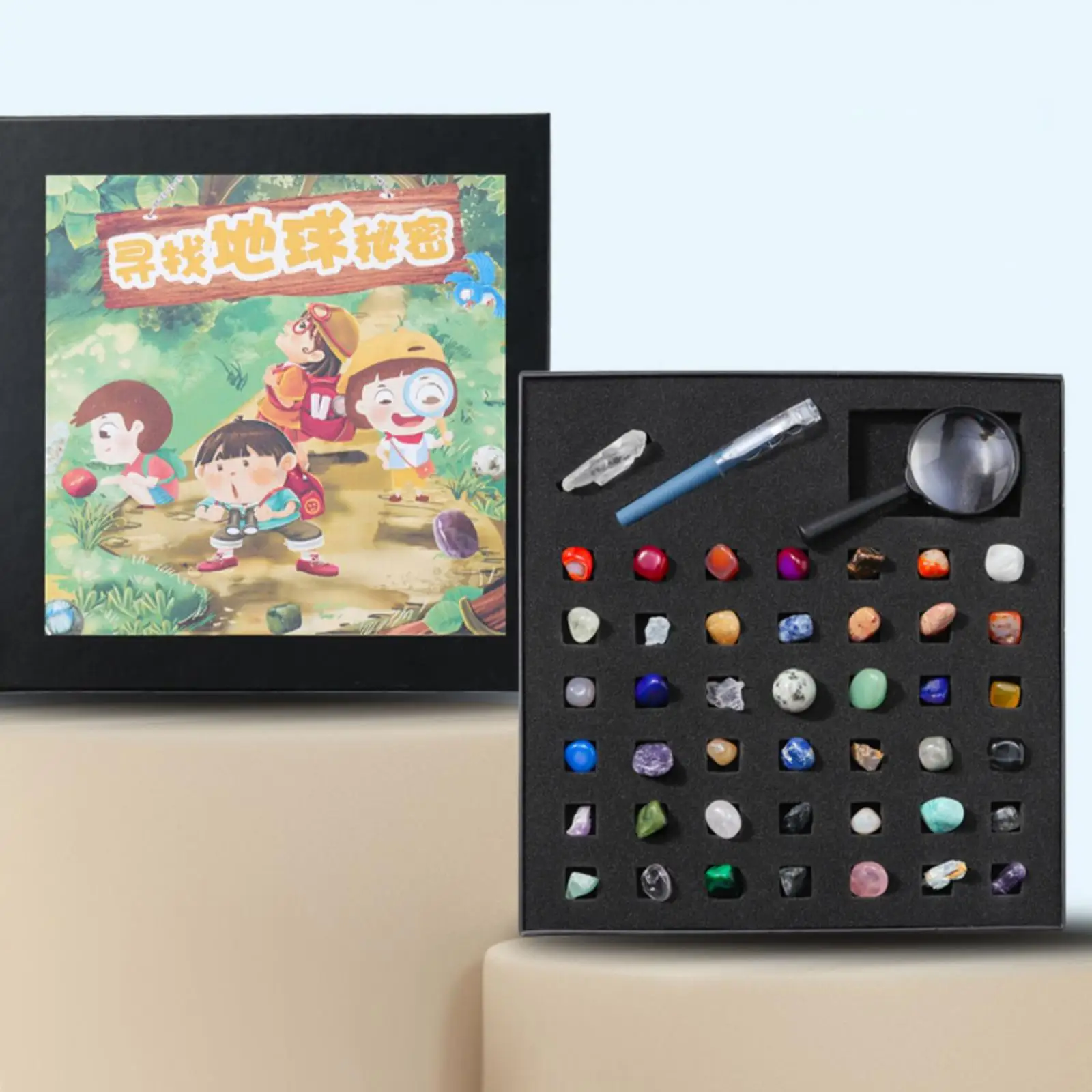 

Коллекция рок и минералов обучающая и образовательная игрушка образовательная информация история руин Геология игра украшения с драгоценными камнями