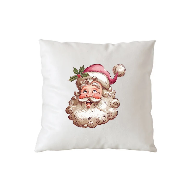 Рождественская тема Санта-Клауса DTF Transfer Patch футболки Cartonn милый дизайн