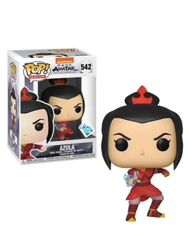 Фото Виниловая фигурка Funko Pop Avatar The Last Airbender Aang Azula Zuko, светящаяся в темноте, коллекционная модель, игрушка, подарок для фанатов №4
