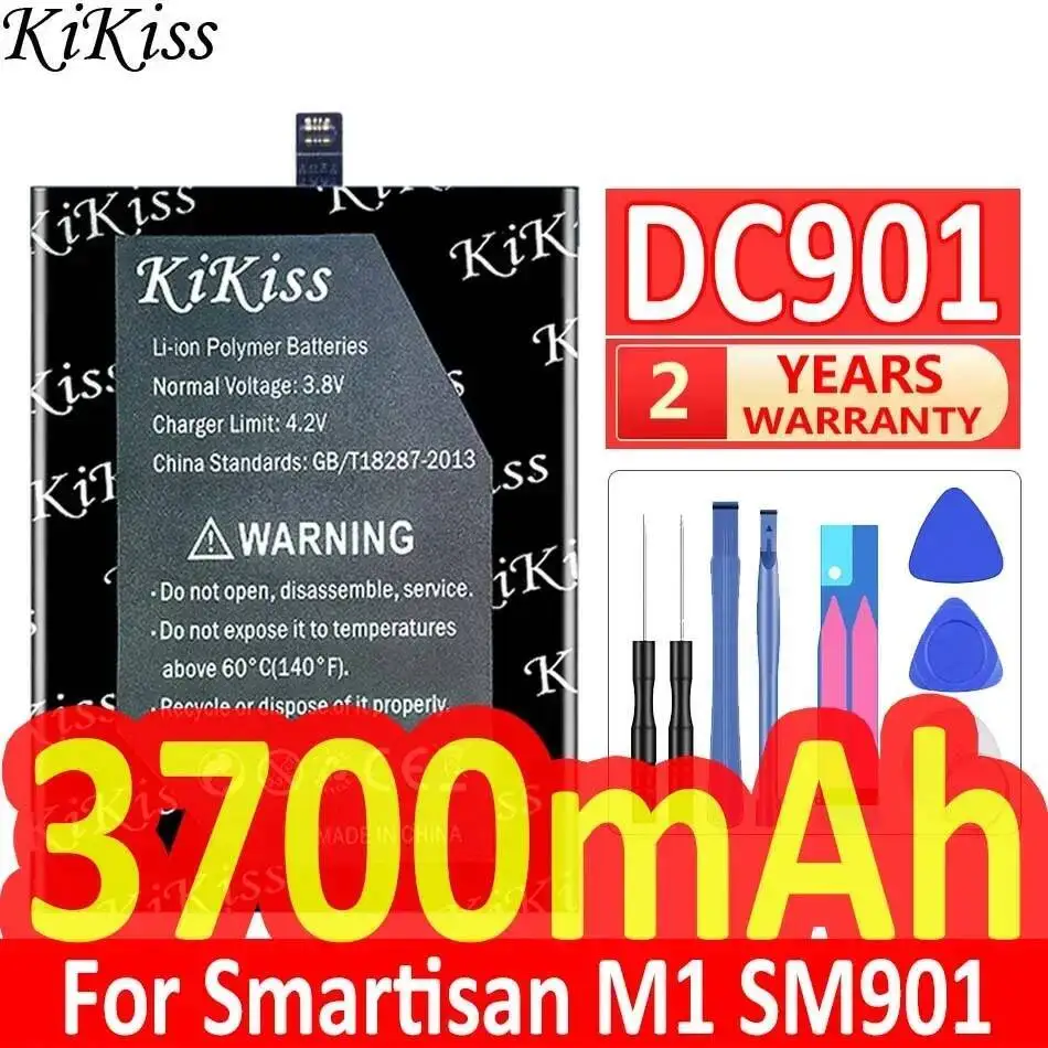 Фото Хорошая низкотемпературная батарея для мобильного телефона Smartisan M1 SM901, длительный срок службы 3700 мАч, DC901 №1