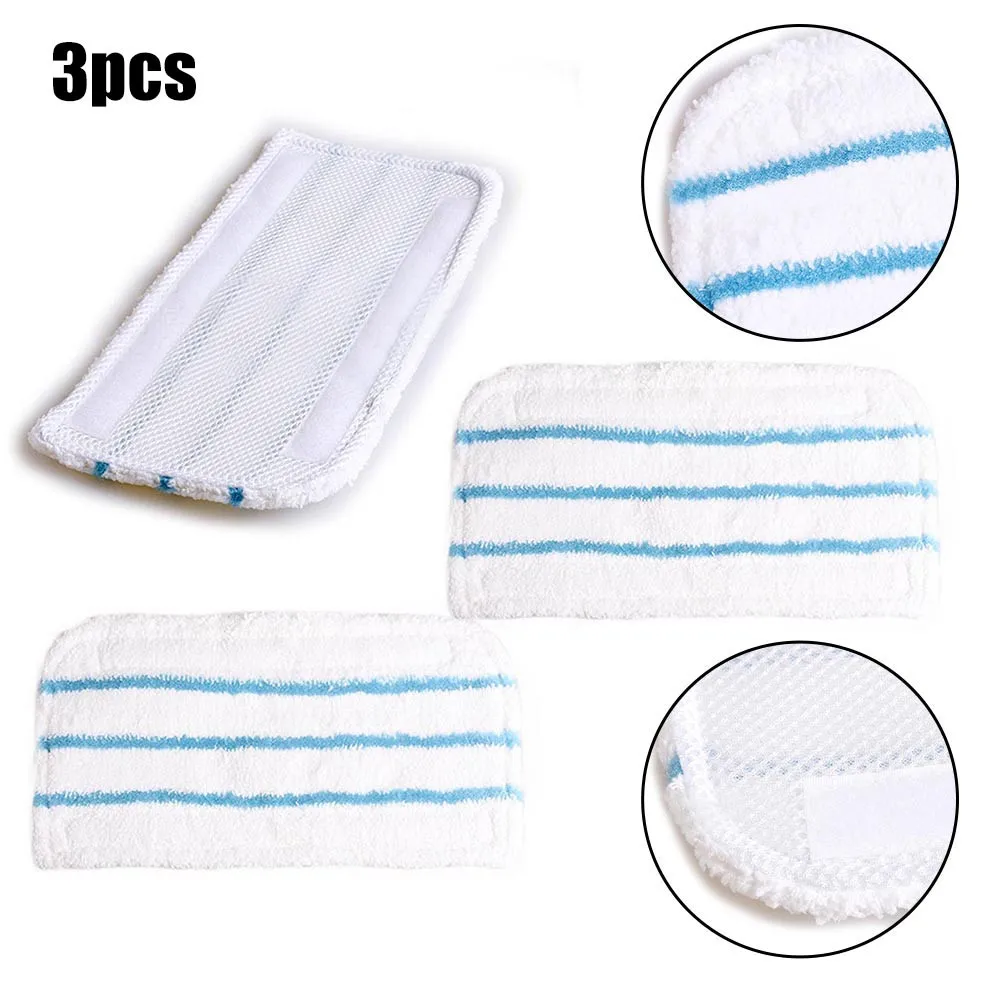 

3* Mops For Black And Decker Steam Mop Pads For FSMH13E10-GB FSMH1321-GB Vacuum Cleaner Sweeper Replace Vacuum Mops For Home