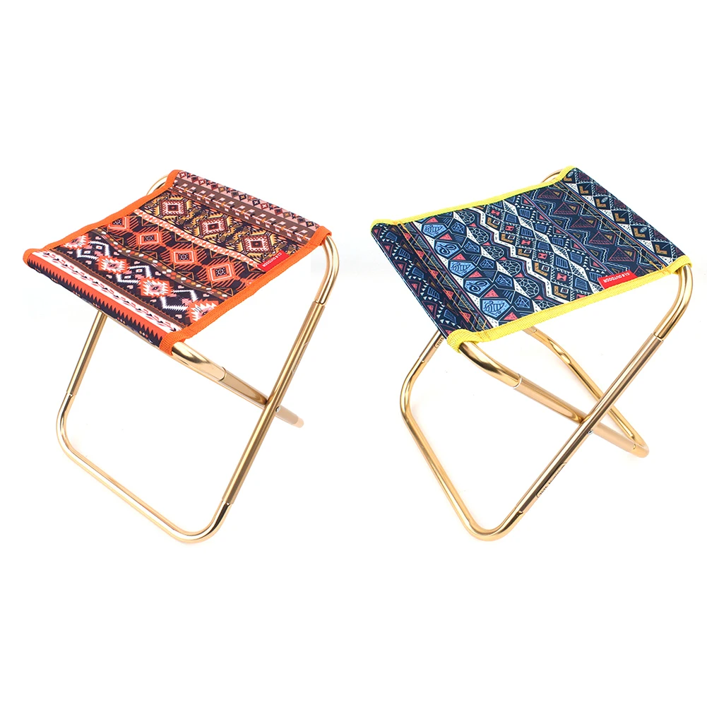 

Портативный мини-складной стул с сумкой, складной алюминиевый стул для улицы, стул для рыбалки, кемпинга