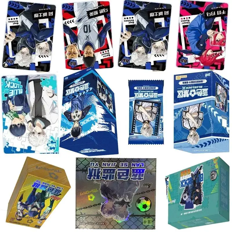 Фото Оригинальный набор карточек KAYOU Blue Lock Star Player Raw Surpass Pack ‌   Йоичи Исаги: Лучшие партнеры ‌   Коллекционные аниме-карточки MR: игрушки и подарки №1