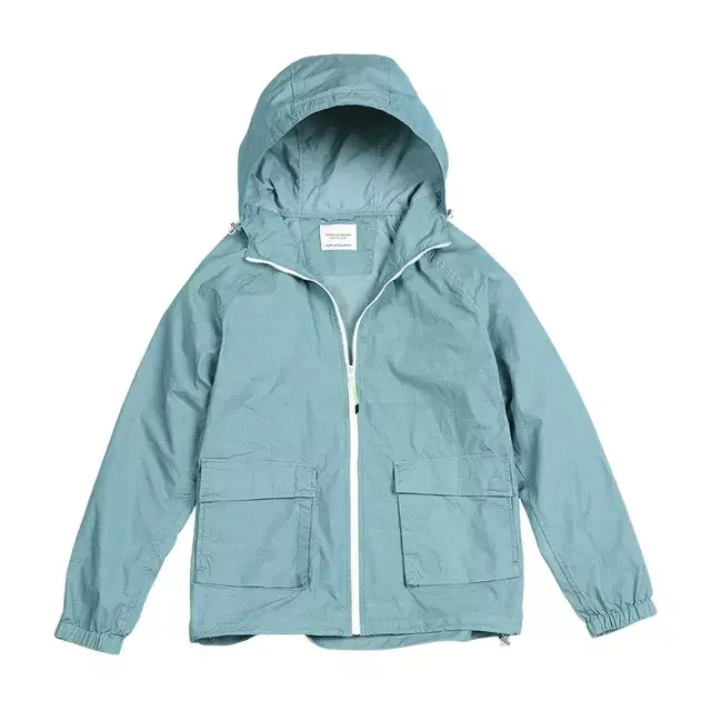 

NEW IN 2022 Spring new plaid jacket men hooded casual outerwear plus size windbreaker coats high quality SJ130053