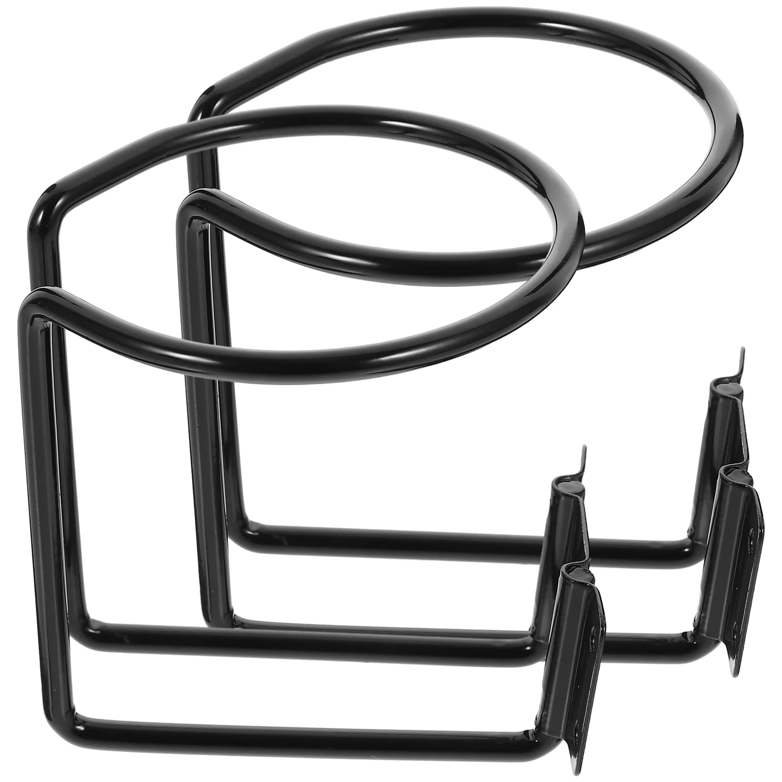 

2 Pcs Cup Holder Truck Boat Marine Drink Holders Water Bottle Stand Cars Iron Purpose Your Wall Mount Cupholder
