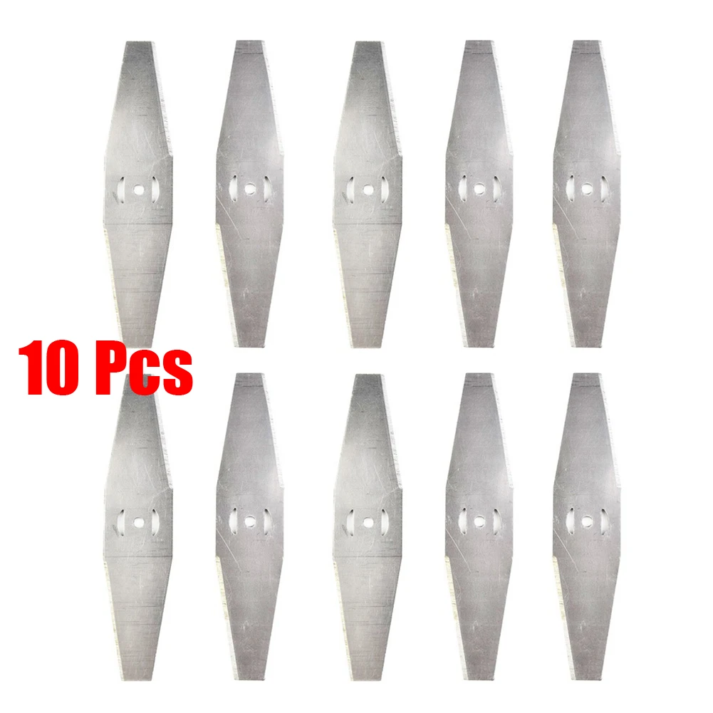 

10pcs Metal Grass String Trimmer Blades Head Replacement Saw Blades Lawn Mower Fittings Saw Blades Garden Tool Accessories