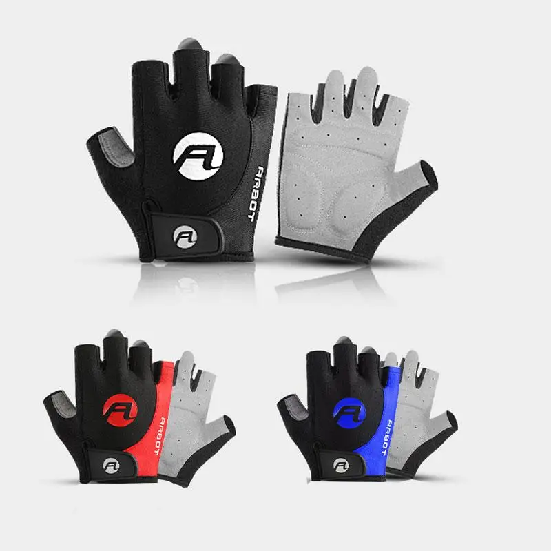 

Cycling Gloves For Men Women Summer Half-finger Breathable Sweatproof Non-slip Outdoor Sports Fitness Gloves