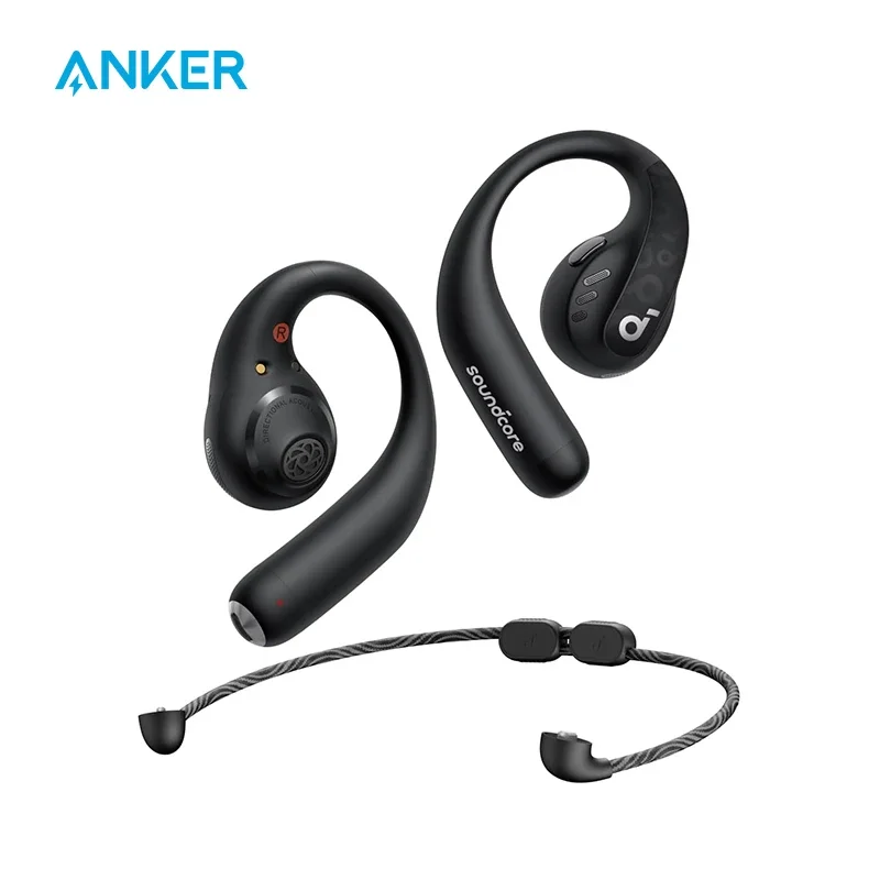 Фото Наушники с открытым звукопроводом Soundcore by Anker AeroFit Pro, беспроводные наушники №1
