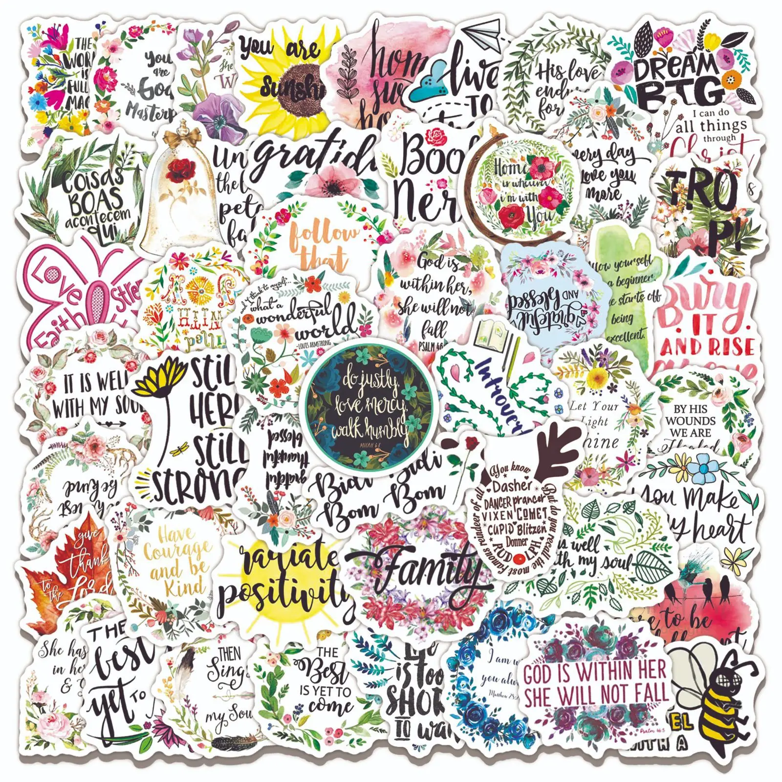 

50 шт., водостойкие наклейки для скейтборда