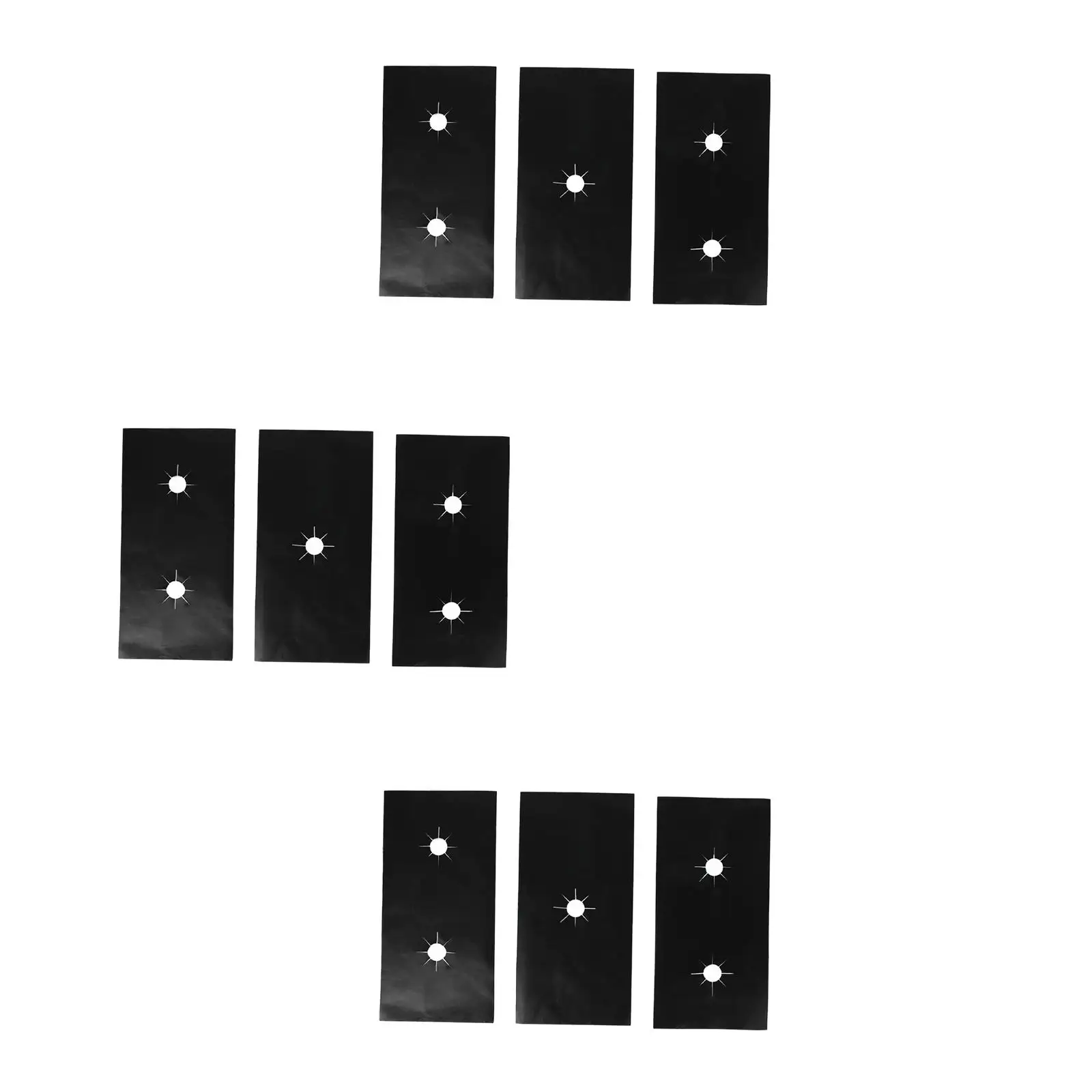 Крышка для плиты антипригарные моющиеся многоразовые вкладыши 5 отверстий