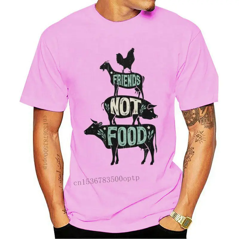 

Camiseta vegana para amantes de los animales, camisa de Hip-Hop para niño, algodón orgánico, S-6XL, informal, de verano, novedad