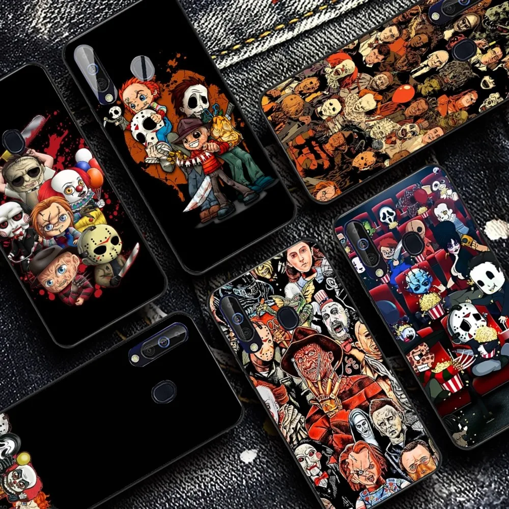 

Scary Horror Movie Face Masks Phone Case For Samsung A 10 11 12 13 20 21 22 30 31 32 40 51 52 53 70 71 72 73 91 13 shell
