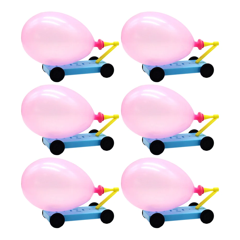 

6 Pcs Toy Vehicles Toy Cars Kids Ballon Car Balloon Vehicles Cars Playset Air Ballon Car Kid Car Toy