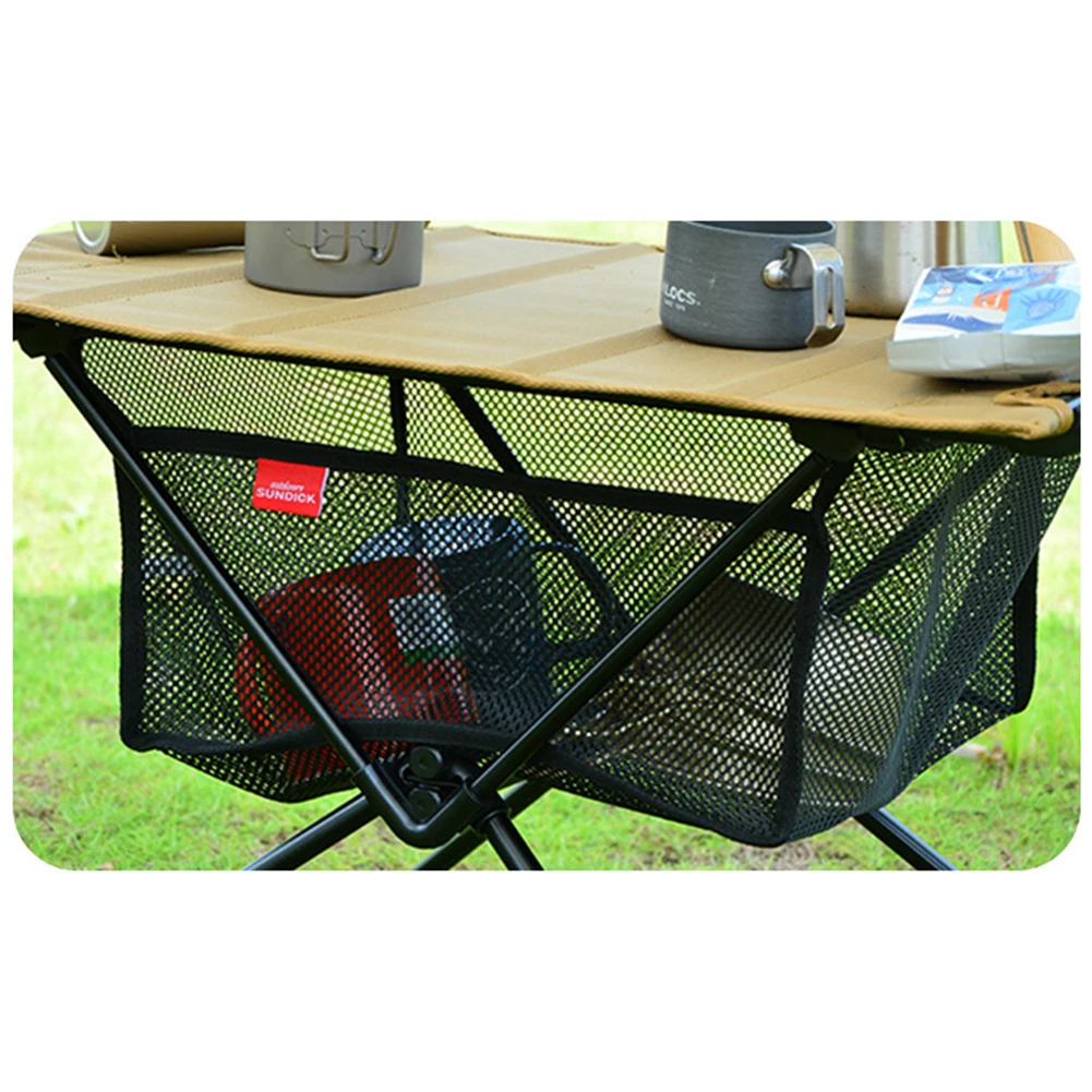 

Brand New Net Bag Table 1pcs Under 29*33cm Warp Knitting Net Basket Black