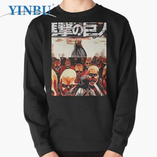 

Толстовка мужская с принтом «атака на Титанов»