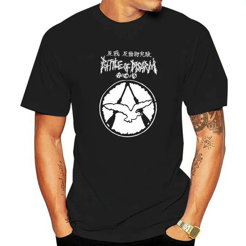 BATTLE OF DISARM-Peace Doves-punk Japan d Beat gism SOB Summer Plus Size T-Shirt