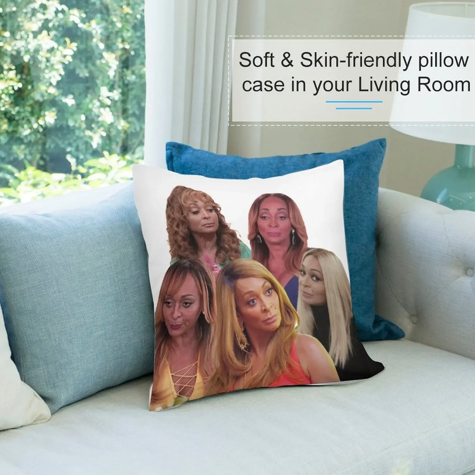 Карен Хuger Side Eye - настоящие домохозяйки Descak кружка/футболка/одеяло подушка