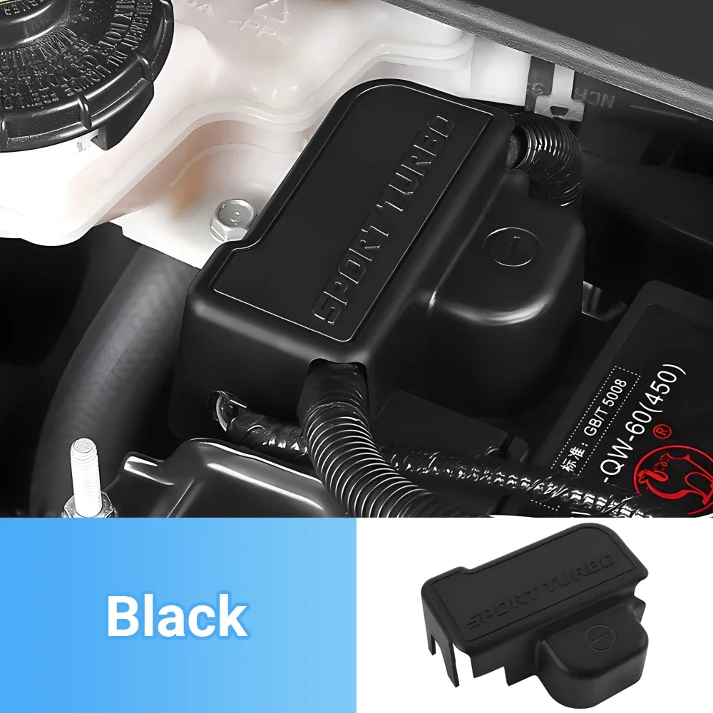 

Для Honda CRV 2023 2024 2025 CR-V 6-го поколения гибридный АБС-пластик автомобильный аккумулятор отрицательный защитный чехол аксессуары