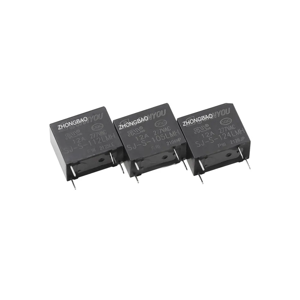 

10 шт., горячая новинка, флэш-дисплей, S 105LMH 112LMH 124LMH SJS105/112/lmh 5 в 12 В 24 В, реле 12 А, 4 контакта