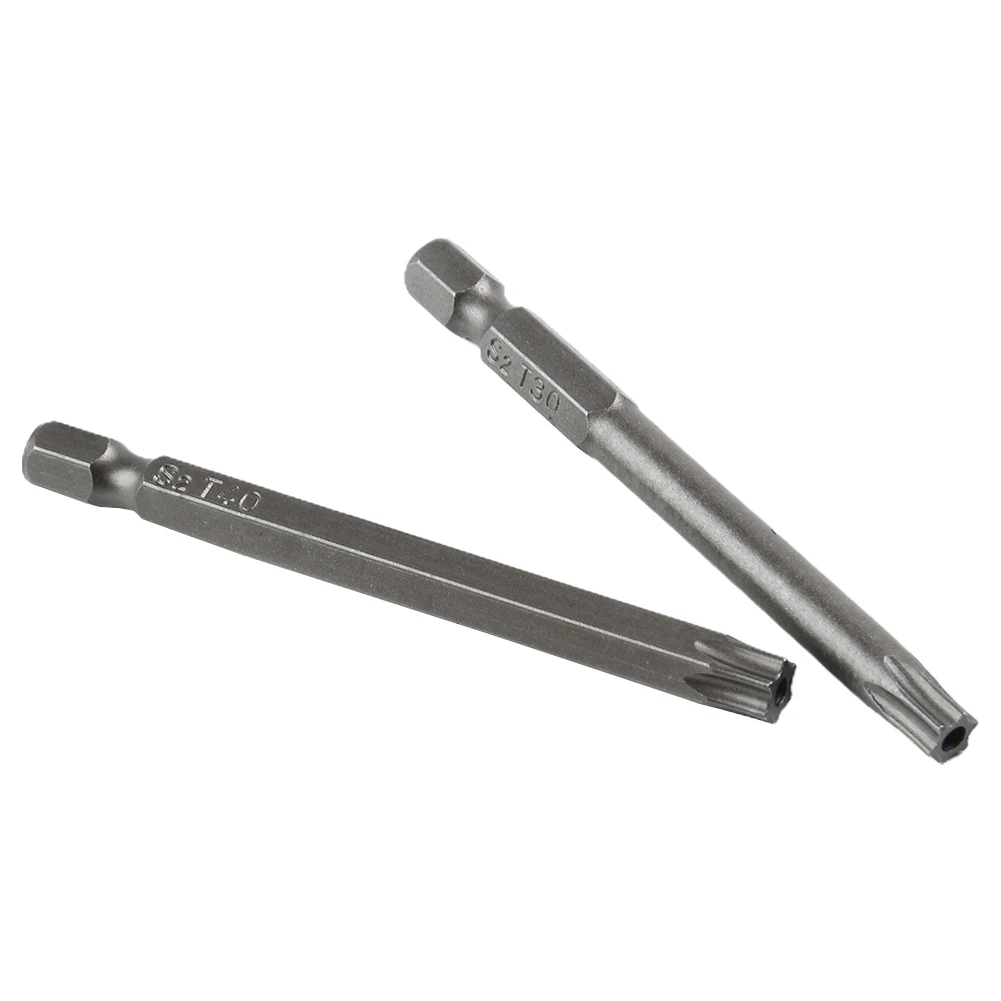

2022 Brand New Factory Workshop Screwdriver Bit Hex Bit Security Set Accessories Extra Long Head 75MM Magnetic