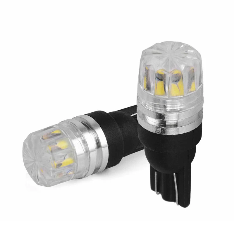 

10 * T10 2SMD Белая светодиодная лампа для фотографий, высокомощная купольная лампа для двери карты, Высококачественная W5W 168 194 2825 лампа для багаж...