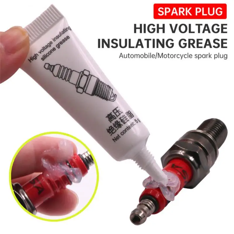 

Car Spark Plug Insulating Grease High Voltage Electrical Insulation Silicone Grease Low Temperature Corrosion Resistance