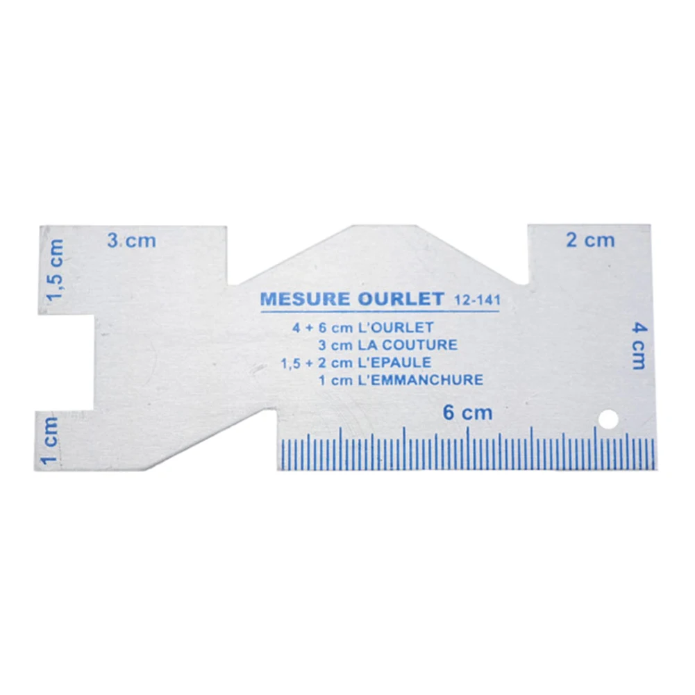 

1Pcs Commonly Used Tools for Patching Aluminum Thickness Measuring Ruler