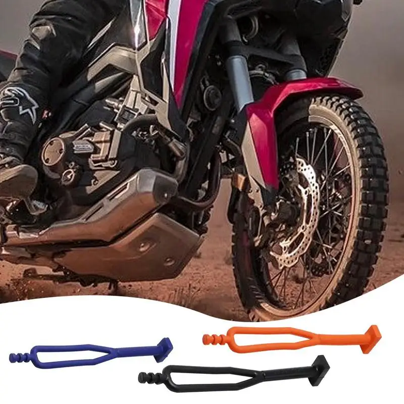 

Motocross Rubber Kickstand durable dirt bike kiskstand side stand strap adjustable non slip bike stand moto cross accessories