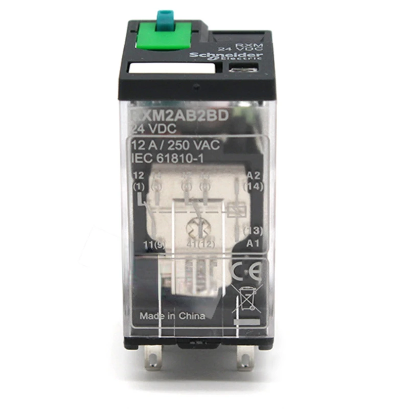 

Реле RXM2AB2BD 24 В постоянного тока, номинальный ток 8 футов 12