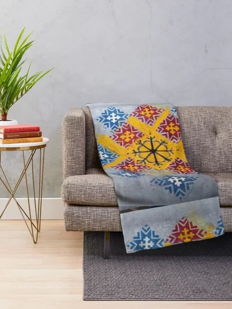 Симбы Латвииской силы: Солнце и Утренная Звезда пледы декоративные кровати манга