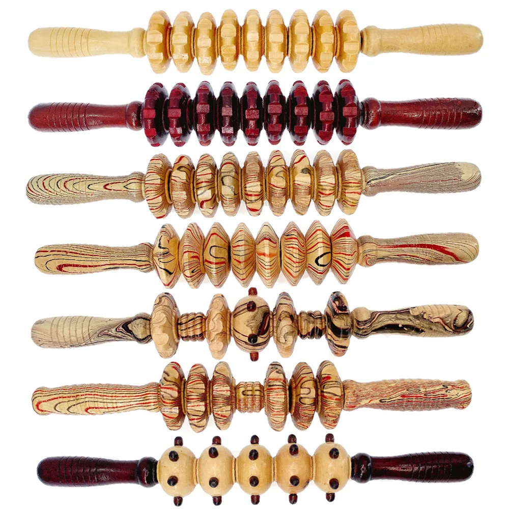 

Деревянный ролик для упражнений, деревянный массажер для шеи и ног