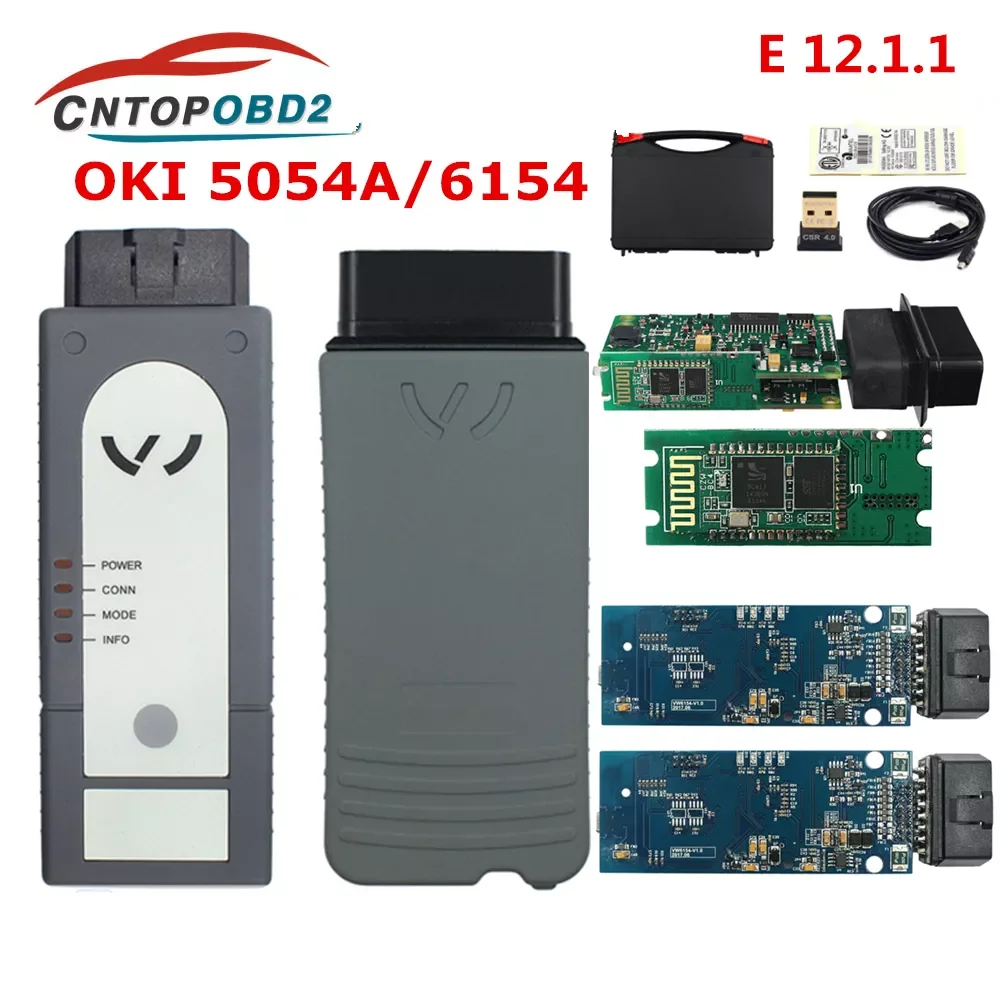 

Оригинальный OKI 5054A с Bluetooth AMB2300 5054A V5.1.6 полный чип 6154 WIFI UDS 7.1.1 для V Group OBD2 автомобильный диагностический инструмент 6154a