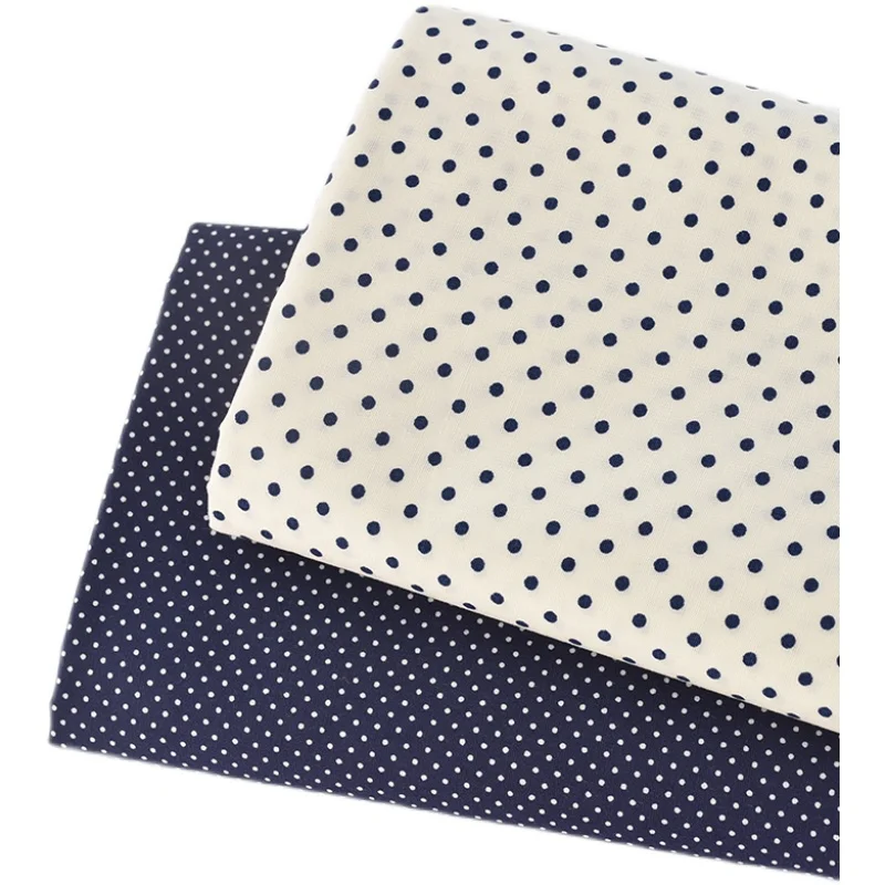 Новое поступление дизайнерская Лоскутная темно-синяя хлопчатобумажная ткань с