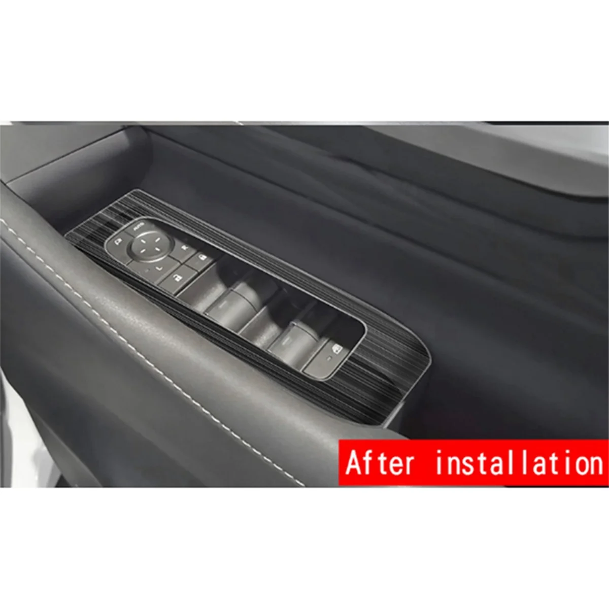 Для Alphard 40 Series 2023 + подлокотник двери из нержавеющей стали переключатель подъема