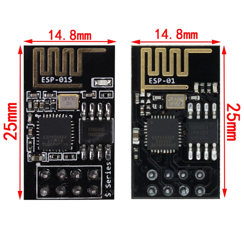 ESP8266 ESP-01 ESP-01S DHT11 DHT22 AM2302 Цифровой датчик температуры и влажности Модуль Wi-Fi Замена
