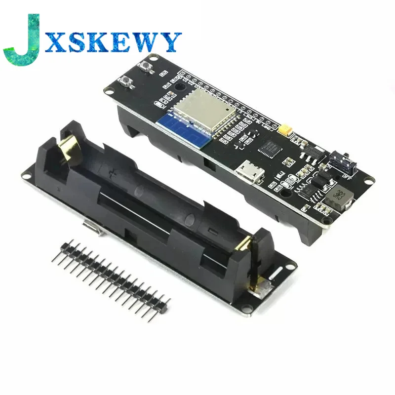 Фото Для WeMos D1 ESP-Wroom-02 материнская плата ESP8266 Mini WiFi модуль Nodemcu 18650 плата для разработки зарядного аккумулятора Nodemcu PWM I2C №1