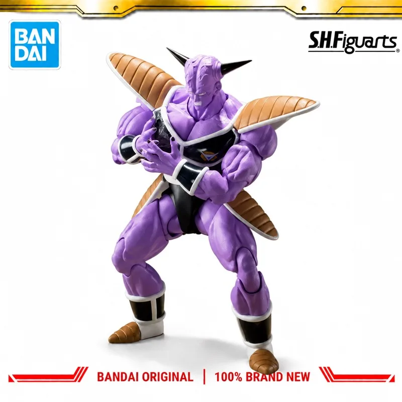 Фото В наличии: Оригинальная фигурка Bandai S.H.Figuarts Dragon Ball Ginyu, новая, в коробке, модель персонажа аниме, игрушка. №4