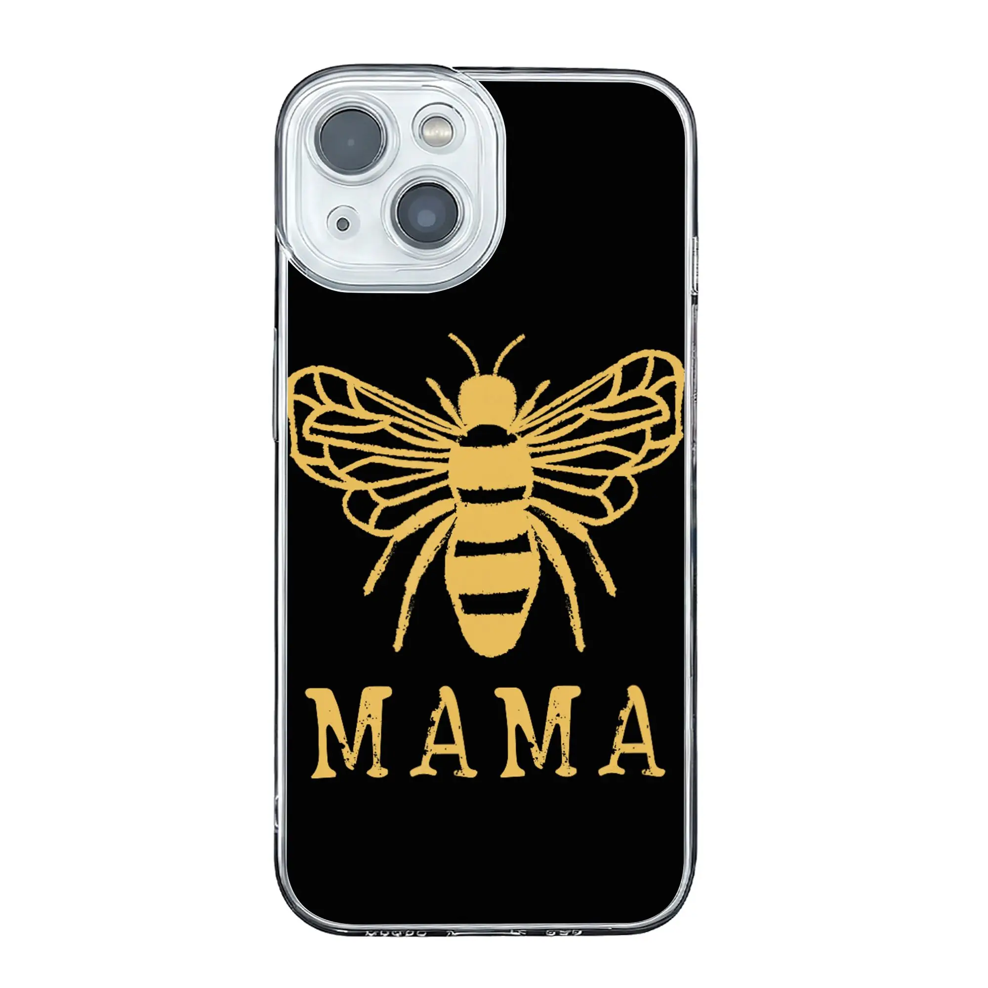 Чехол для телефона Bee Mama Mom Gift Bee Lover с защитой от ударов для iPhone 17 16 15 14 13 12 11 Pro Max (art.: 3920da7be22a3) - 3920da7be22a3
