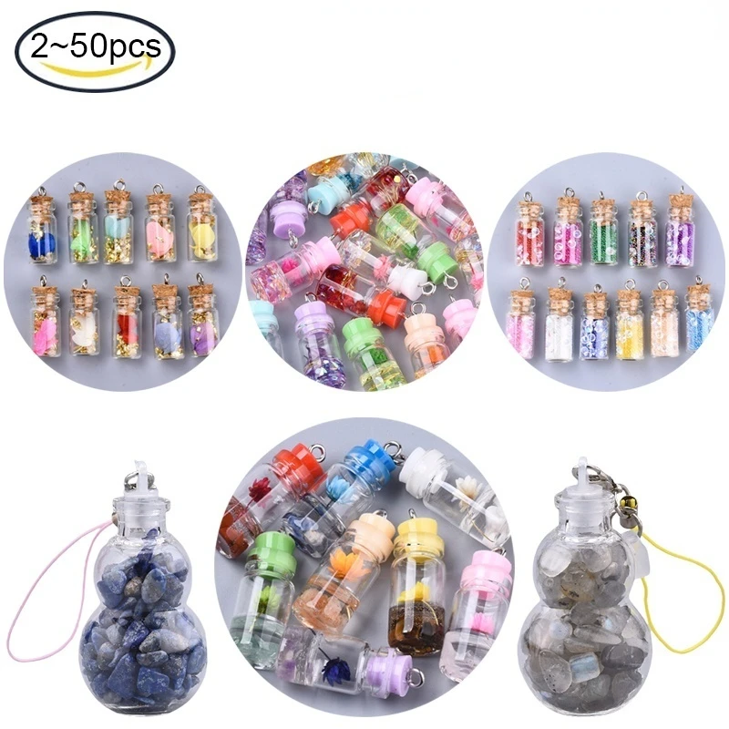 

Стеклянная бутылка NBEADS 2-50 шт. с прозрачной пластиковой пробкой, отверстие 24,5x10 мм 2 мм для декора, изготовления ювелирных изделий, браслетов, ...