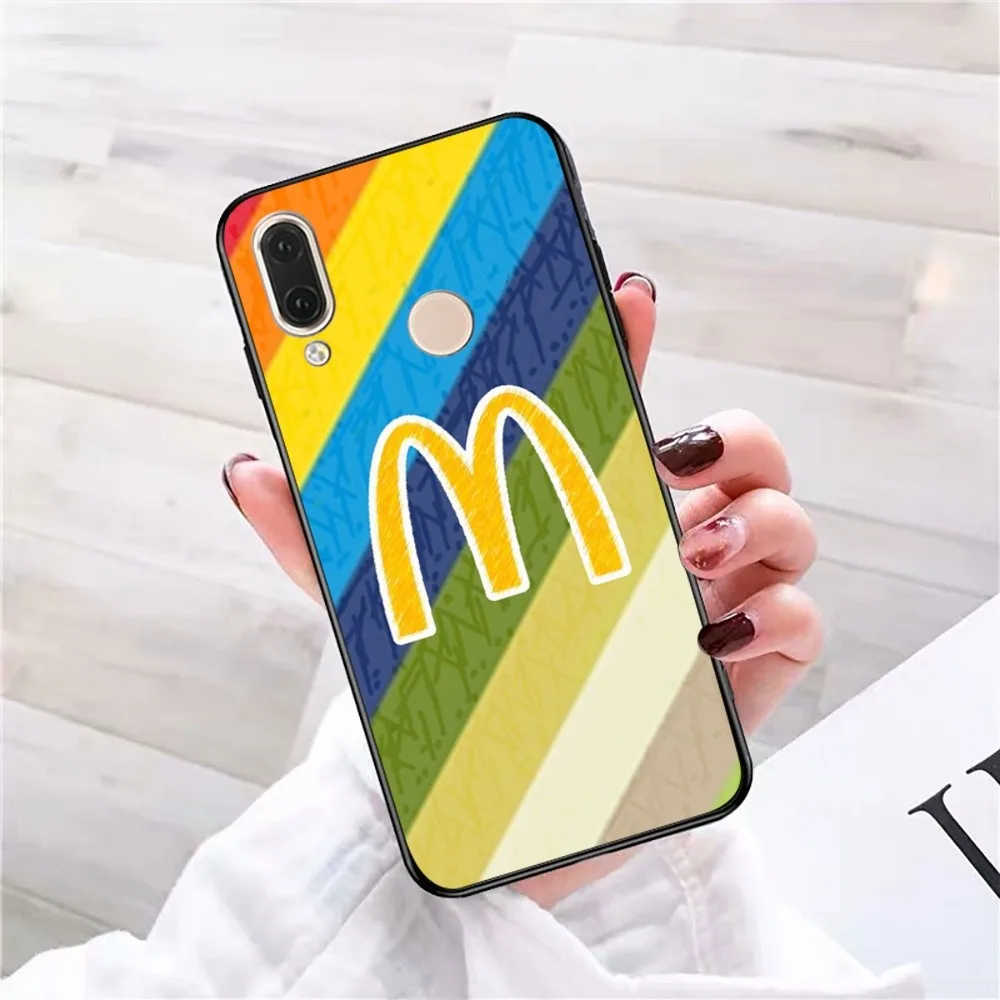 Модный чехол для телефона M-McDonalds Redmi 5 6 7 8 9 10 Plus Pro A GO K20 K30 K40 F3 Fundas