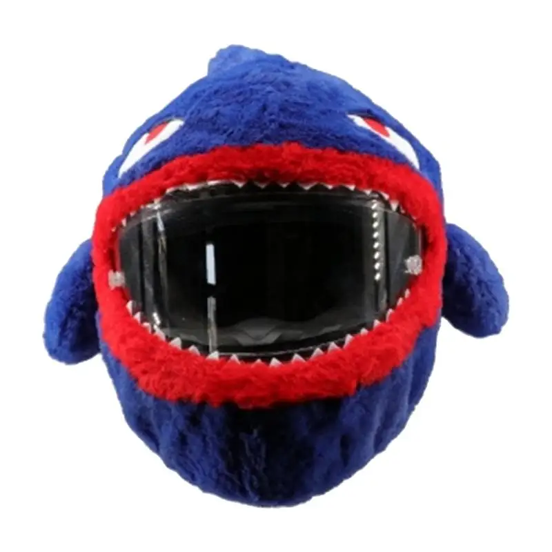 

Плюшевый чехол для мотошлема, инновационные аксессуары для защиты от пыли, для взрослых, рождественский стиль, для езды на открытом воздухе