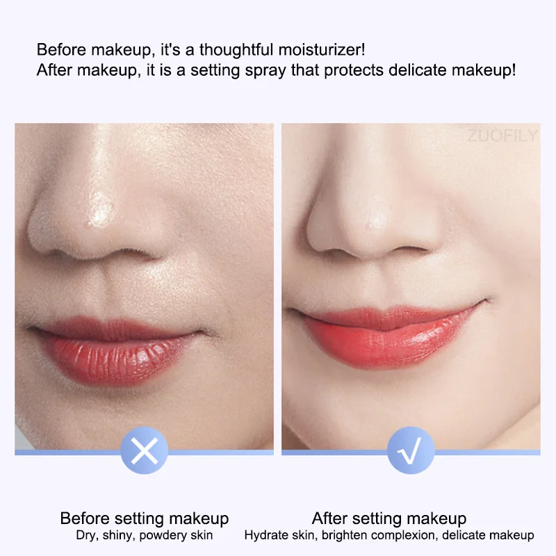 Makeup Setting Spray Moisturizing Long Lasting Foundation Fixer make Up SprayMatte Finishing Skin Cosmetic 50ml/pc |