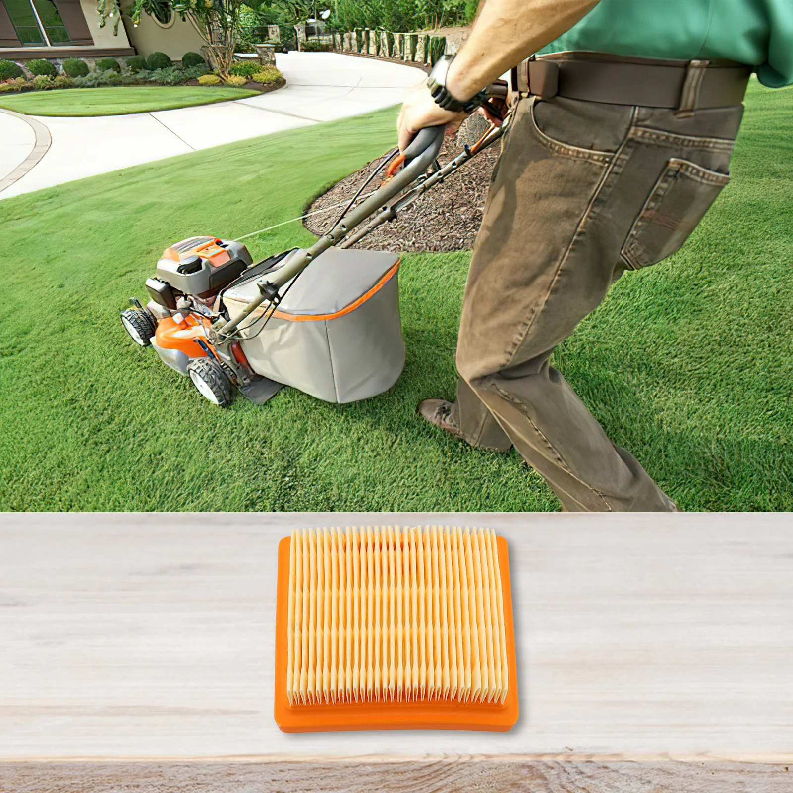 1 шт. Воздушный фильтр 8 5x6 5x2 см 41801410300 BT131 FR131T FS91 FS91R FS111 FS111R Запасные части для