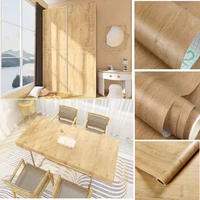 wood grain stickers wardrobe cabinet table furniture renovation wallpaper pvc self adhesive waterproof wall papers home decor