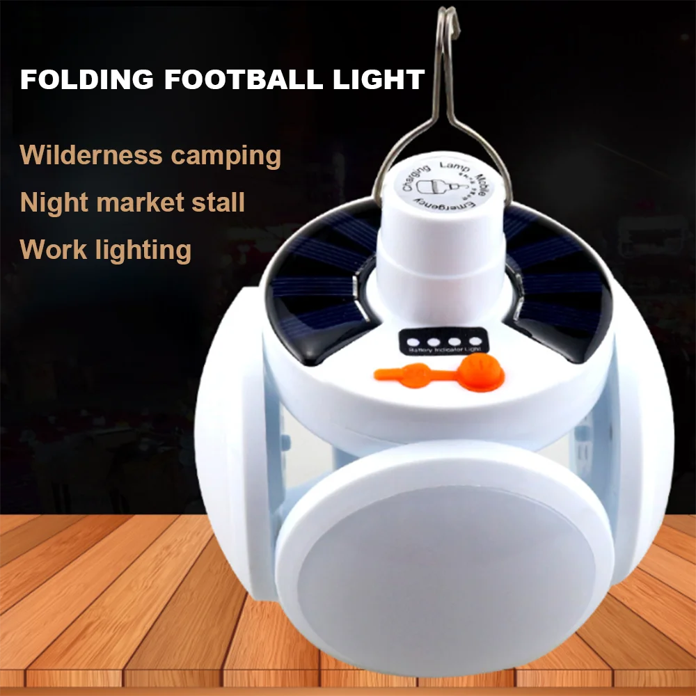 Футбол креативные уличные фонари на солнечной батарее для экстренных ситуаций