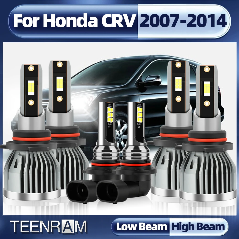 

H4 Car Led Headlight 6000K Car Light Bulb H11 Turbo Auto Fog Light 120W 20000LM For Honda CRV 2007-2009 2010 2011 2012 2013 2014